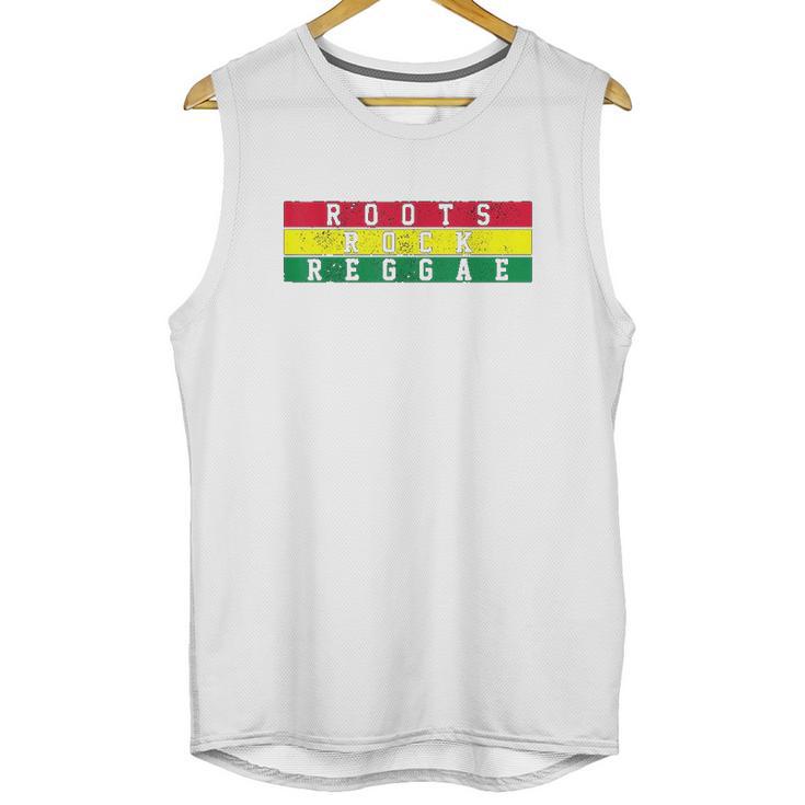 Reggae Music Roots Rock Jamaica Rastafari Rasta Gift Unisex Tank Top