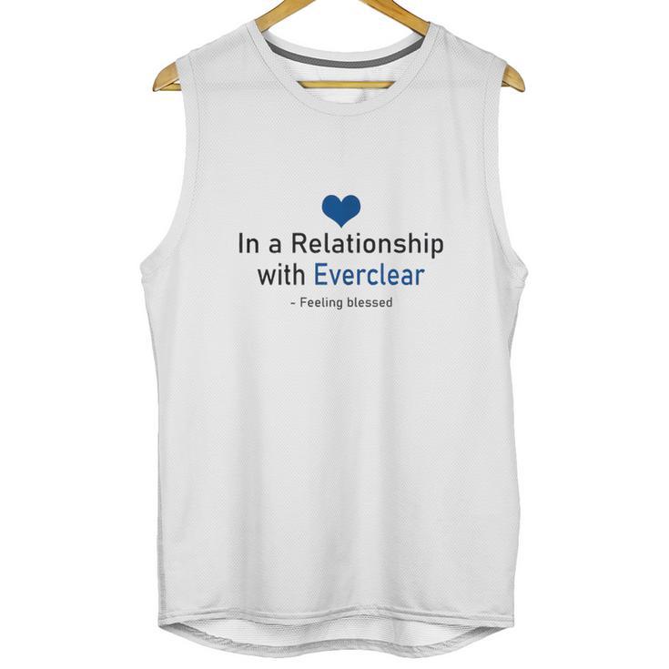 In A Relationship With Everclear Funny Beverages Unisex Tank Top