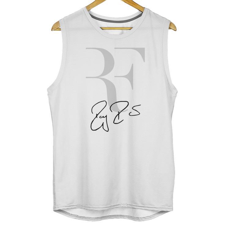 Rf Logo Roger Federer Perfect Tennis Unisex Tank Top