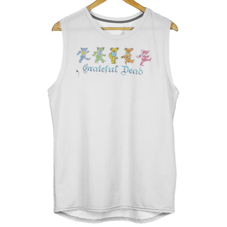 Ripple Junction Grateful Dead Adult Big And Tall Dancing Bears Gothic Unisex Tank Top