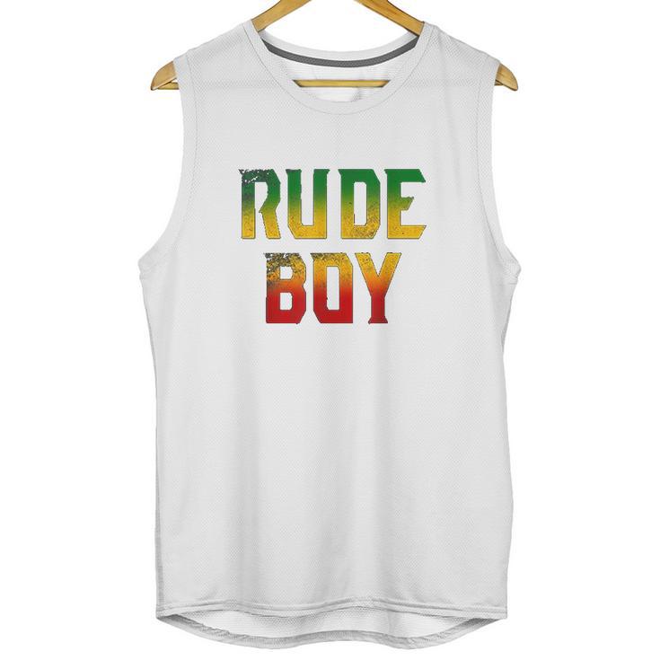 Rude Boy Rasta Reggae Roots Gifts Clothing Jamaica Unisex Tank Top