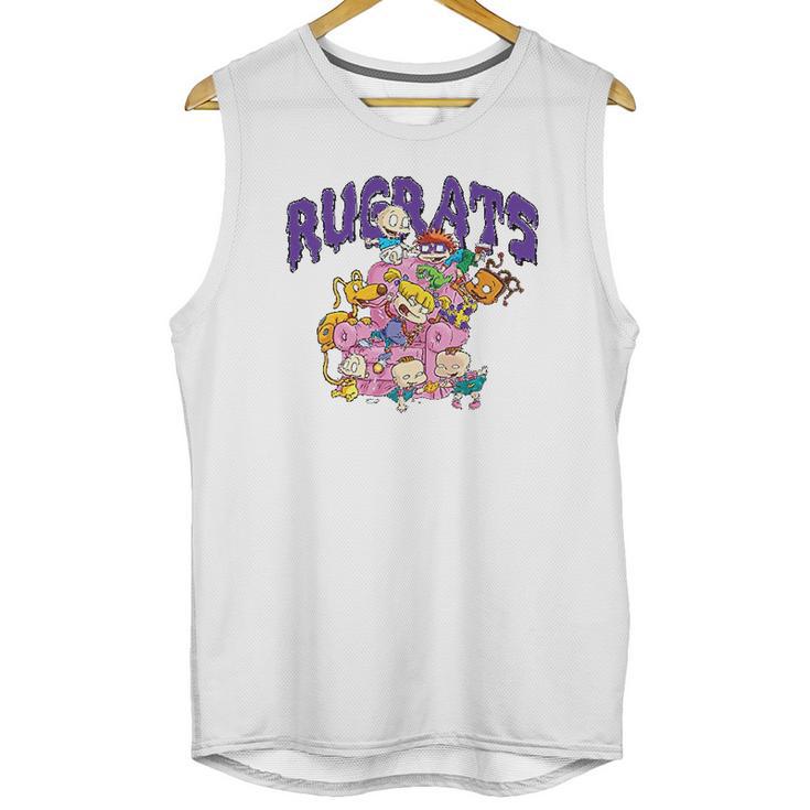 Rugrats 90S Rewing Pink Couch Unisex Tank Top