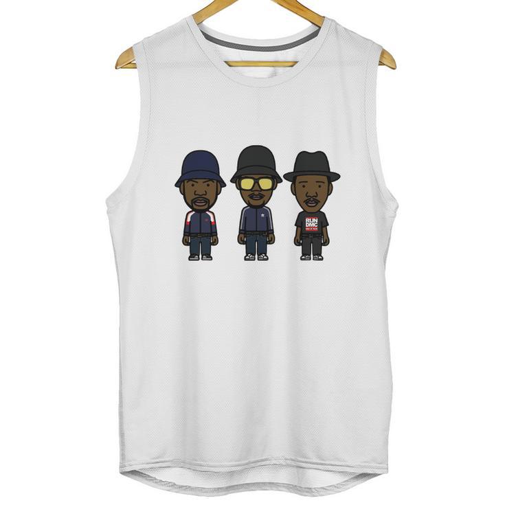 Run Dmc Cartoon Unisex Tank Top