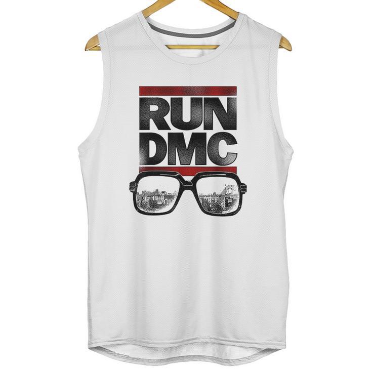 Run Dmc Official Nyc Glasses Unisex Tank Top