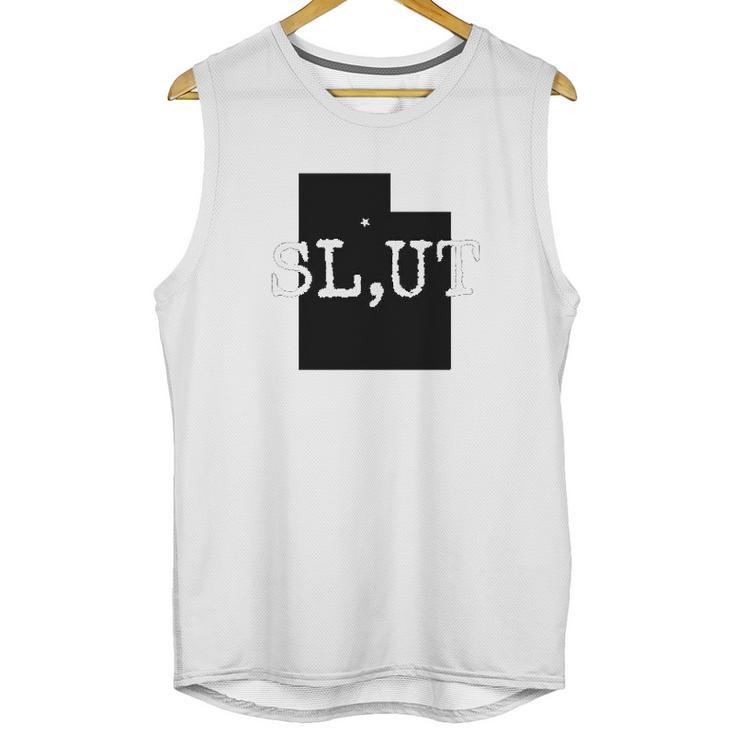 Slut Salt Lake Utah Fun Tourist Slut Unisex Tank Top