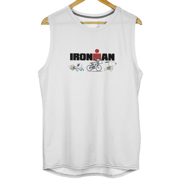 Snoopy Ironman Sports Shirt Unisex Tank Top