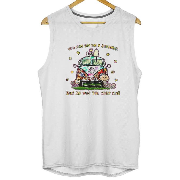 Snoopy You May Say I Am A Dreamer Unisex Tank Top