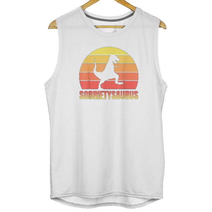 Sobriety Trex Alcoholics Anonymous Aa Sober Af Gift Unisex Tank Top