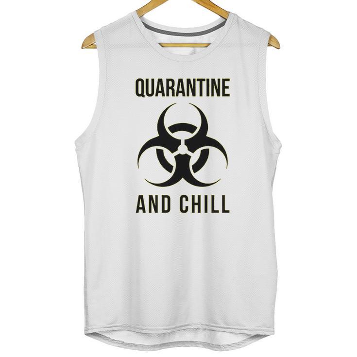 Social Distancing And Chill Unisex Tank Top