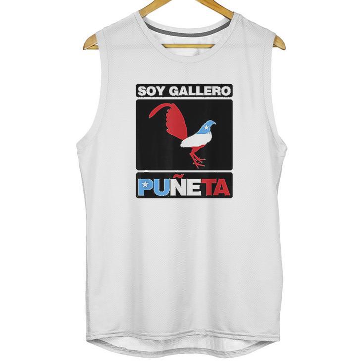 Soy Gallero Boricua Unisex Tank Top