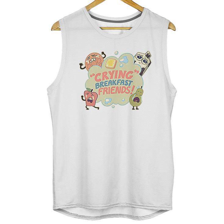 Steven Universe Crying Breakfast Friends Cartoon Network Unisex Tank Top