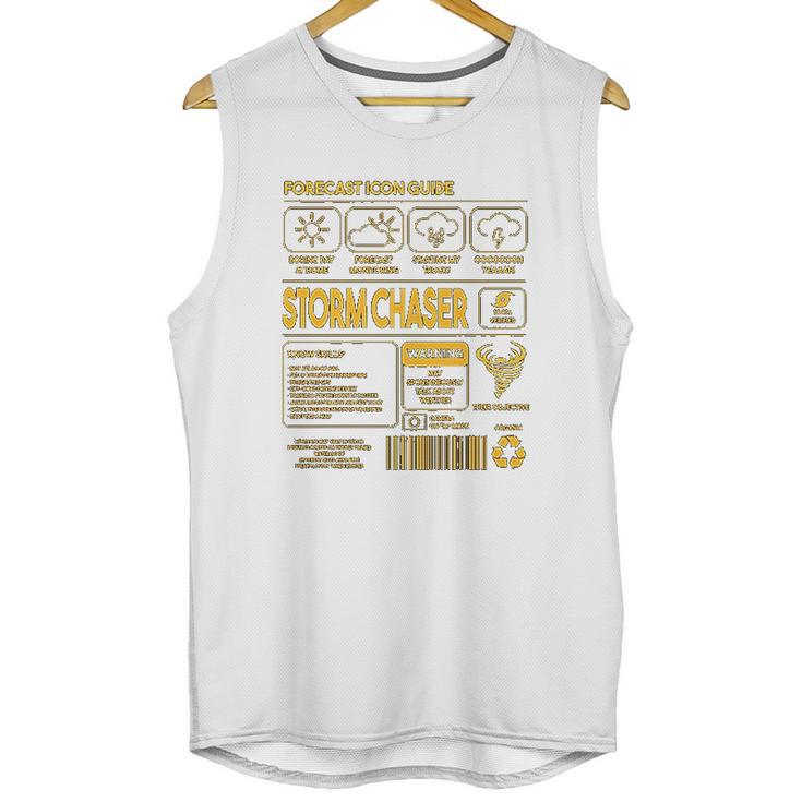 Storm Chaser Funny Facts For Tornado Hunters Unisex Tank Top