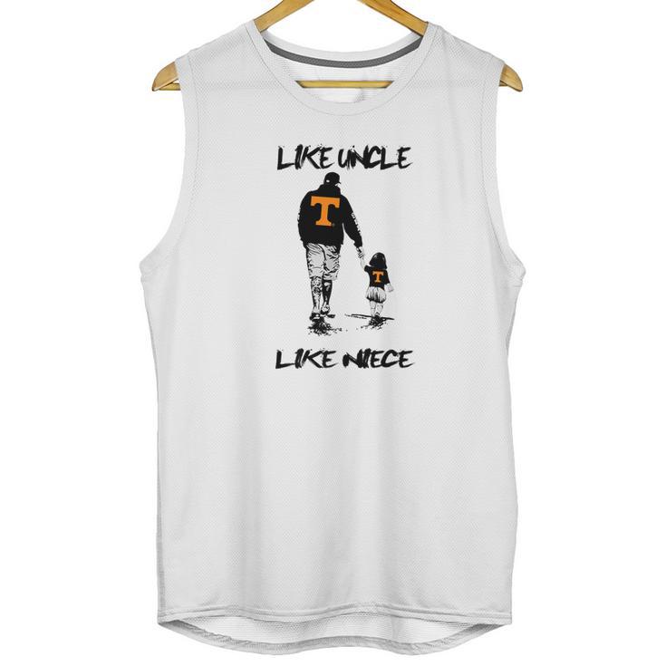 Tennessee Volunrs Like Uncle Like Niece Apparel Unisex Tank Top