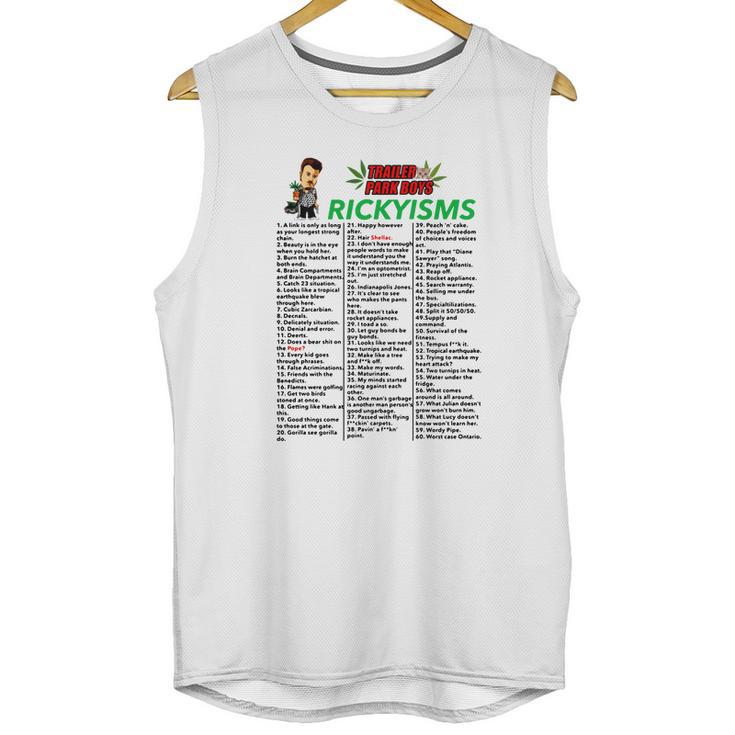 Trailer Park Boys Rickyisms Shirt T Shirt Tee Unisex Tank Top