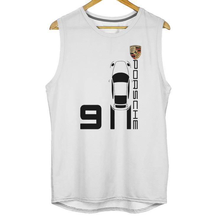 Vintage 911 Porsche Sports Car Unisex Tank Top