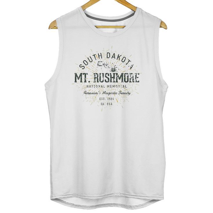 Vintage Mount Rushmore National Memory Unisex Tank Top