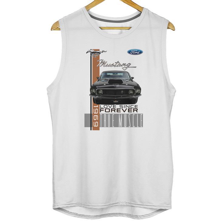 Vintage Mustang Ford 1969 Love Since Forever Unisex Tank Top