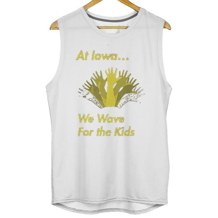 Wave  Hawkeyes Waving  Iowans Kids Childrens Hospital Unisex Tank Top