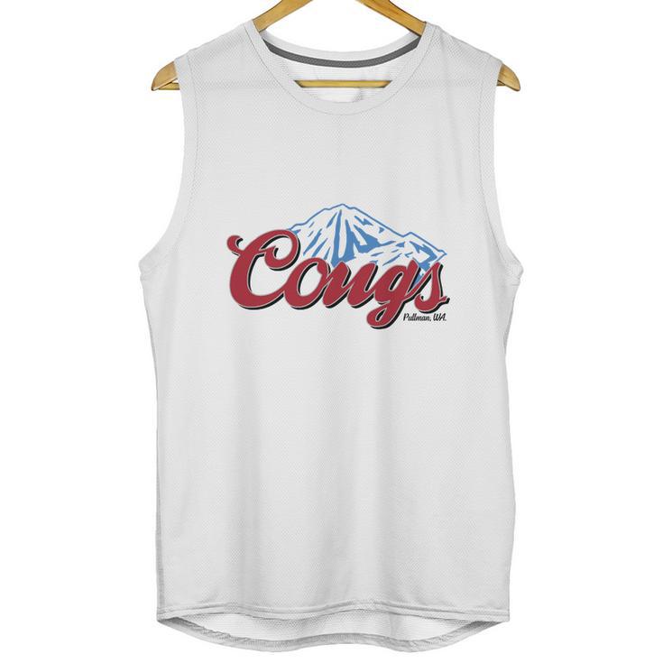 Wsu Cougs Light - Blue Unisex Tank Top