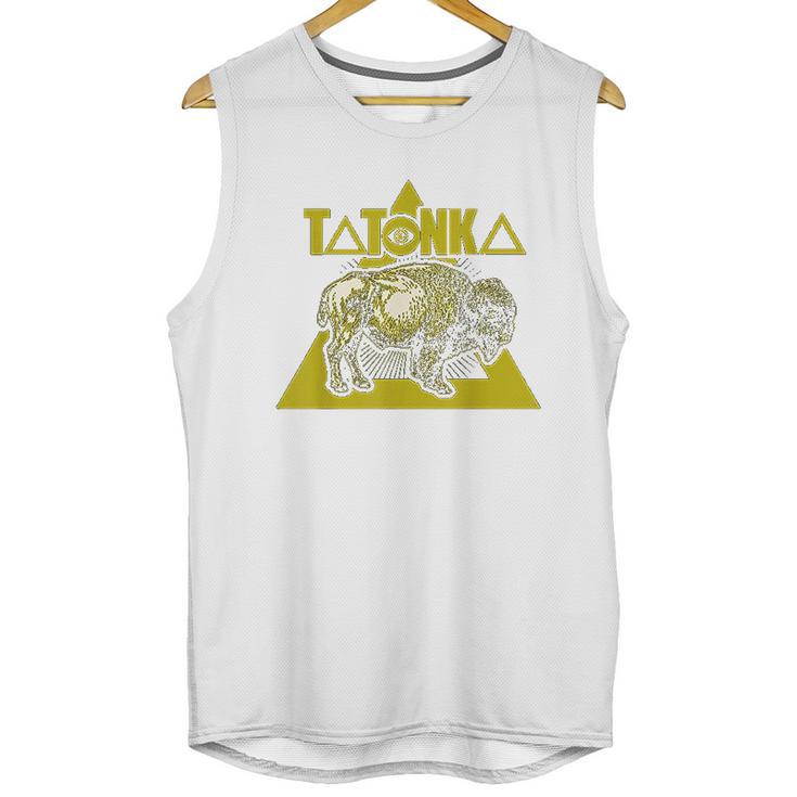 Yellowstone Park American Buffalo Vintage Unisex Tank Top