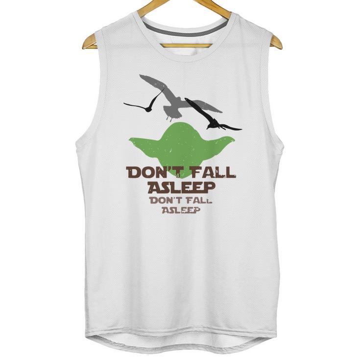 Yoda Seagulls Dont Fall Asleep Shirt Unisex Tank Top