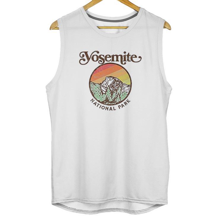 Yosemite National Park Vintage Style Retro 80S Unisex Tank Top