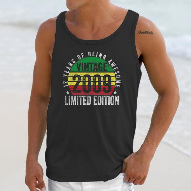 12 Years Old Legendary Retro Vintage Awesome Birthday 2009 Ver2 Unisex Tank Top Gifts for Her