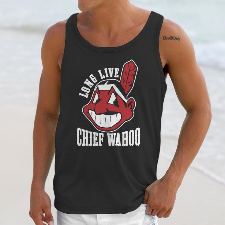 1230270470 Chief Wahoo Long Live Unisex Tank Top Gifts for Her