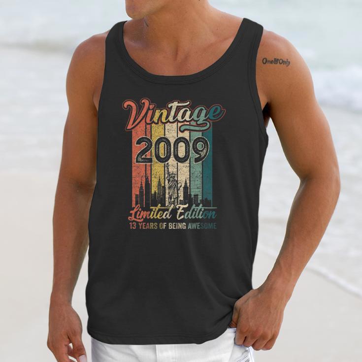 13 Years Old Birthday Gifts Vintage 2009 Limited Edition Unisex Tank Top Gifts for Her