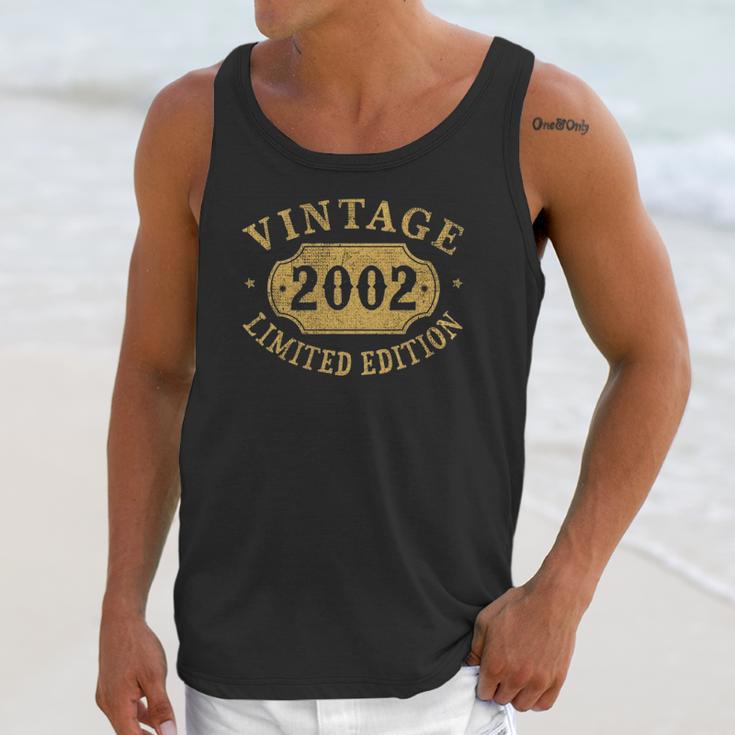 19 Years Old 19Th Birthday Gift Limited 2002 Ver2 Unisex Tank Top Gifts for Her