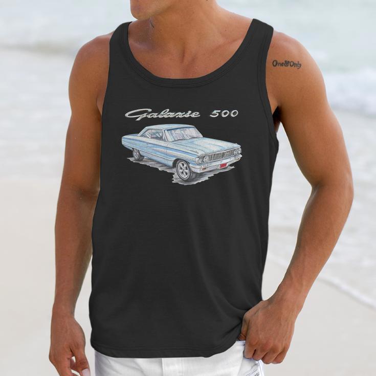 1964 Ford Galaxie 500 Unisex Tank Top Gifts for Her