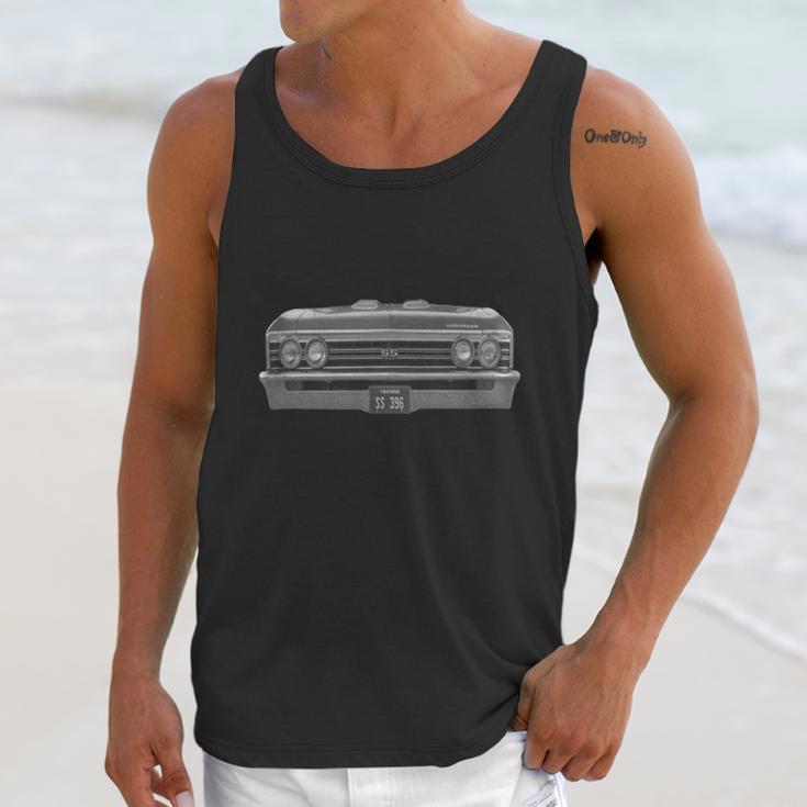 1967 Chevelle Grille Unisex Tank Top Gifts for Her