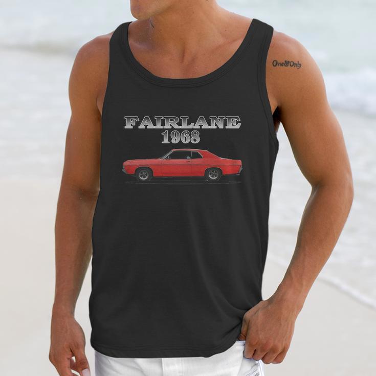 1968 Ford Fairlane Formal Roof Red Ii Unisex Tank Top Gifts for Her