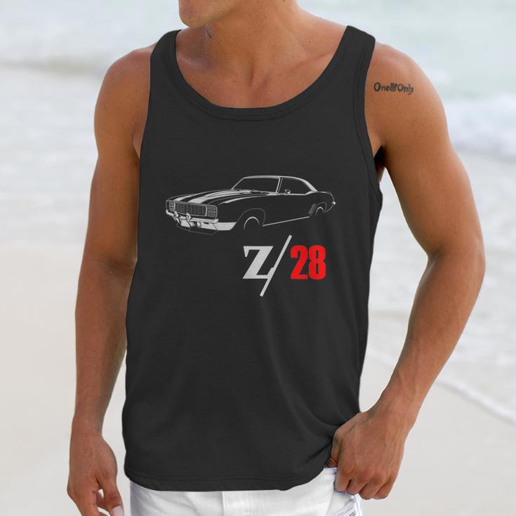 1969 Camaro Z28 Vintage T-Shirts Unisex Tank Top Gifts for Her