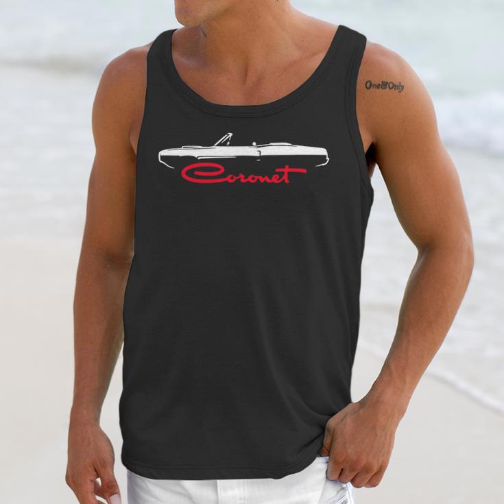 1970 Dodge Coronet Convertible Unisex Tank Top Gifts for Her