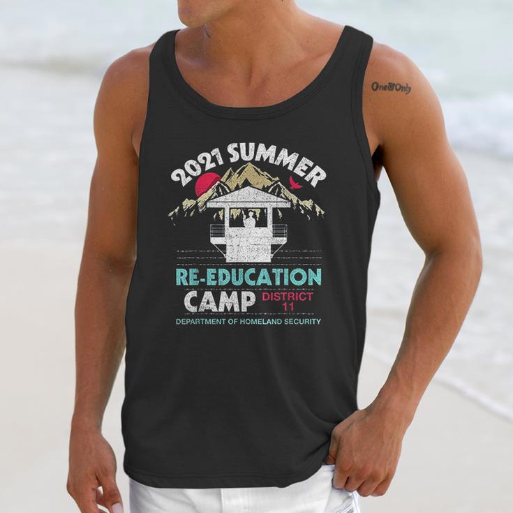 2021 Summer Re Education Camp Department Homeland Security Unisex Tank Top Gifts for Her