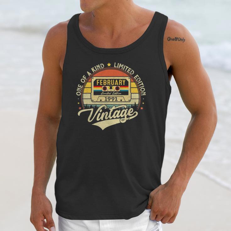 31 Years Old Gift February 1991 Limited Edition 31St Bday Unisex Tank Top Gifts for Her