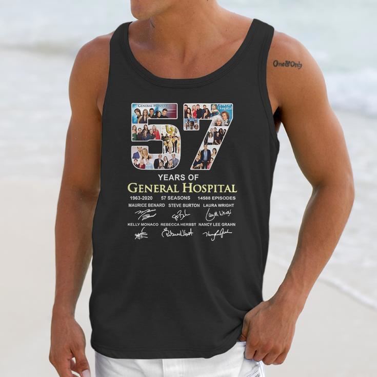 57 Years Of General Hospital 1963 2020 57 Seasons All Characters Signatures Shirtn Unisex Tank Top Gifts for Her