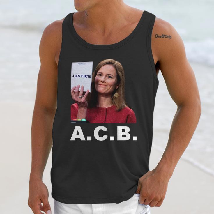 ACB Justice Notepad Amy Barrett Unisex Tank Top Gifts for Her