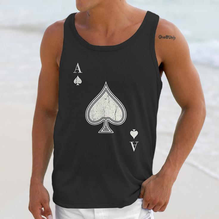 Ace Of Spades Blackjack Cards Poker Unisex Tank Top Gifts for Her