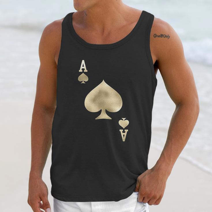 Ace Of Spades Playing Card Halloween Costume Unisex Tank Top Gifts for Her