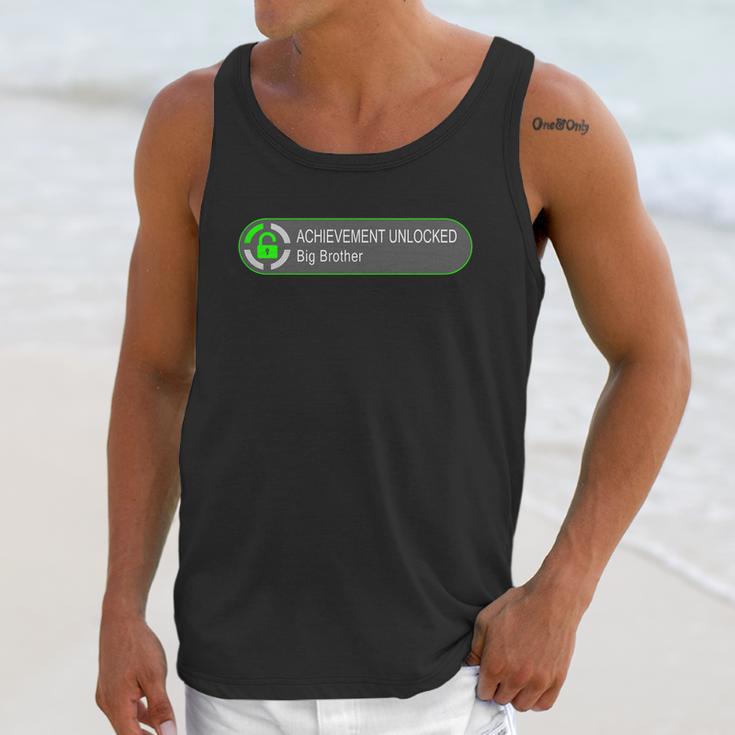 Achievement Unlocked Big Brother Unisex Tank Top Gifts for Her