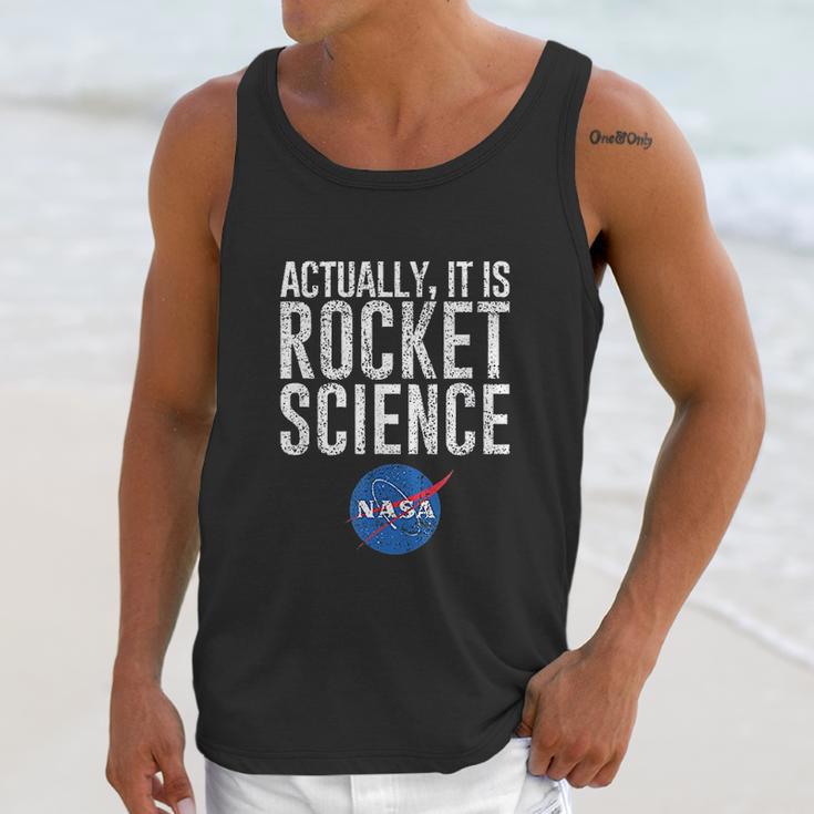 Actually It Is Science Nasa Space Unisex Tank Top Gifts for Her