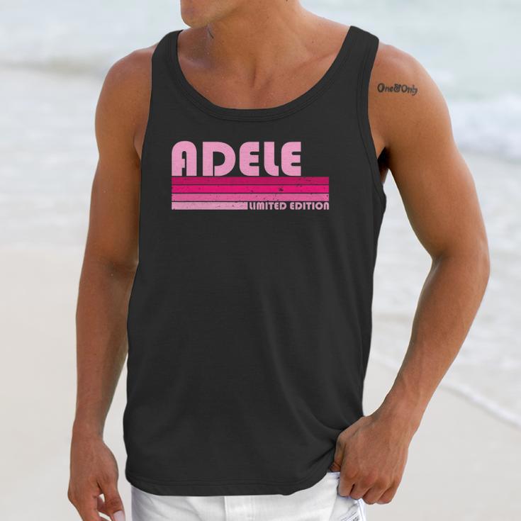 Adele Name Personalized Retro Vintage 80S 90S Style Unisex Tank Top Gifts for Her