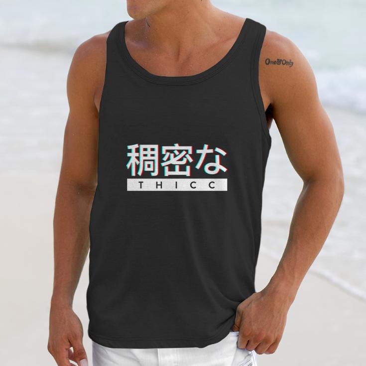 Aesthetic Japanese Thicc Logo Unisex Tank Top Gifts for Her