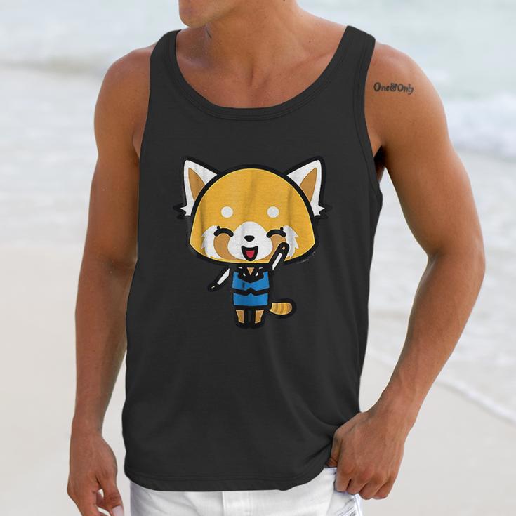 Aggretsuko Happy Mood Unisex Tank Top Gifts for Her