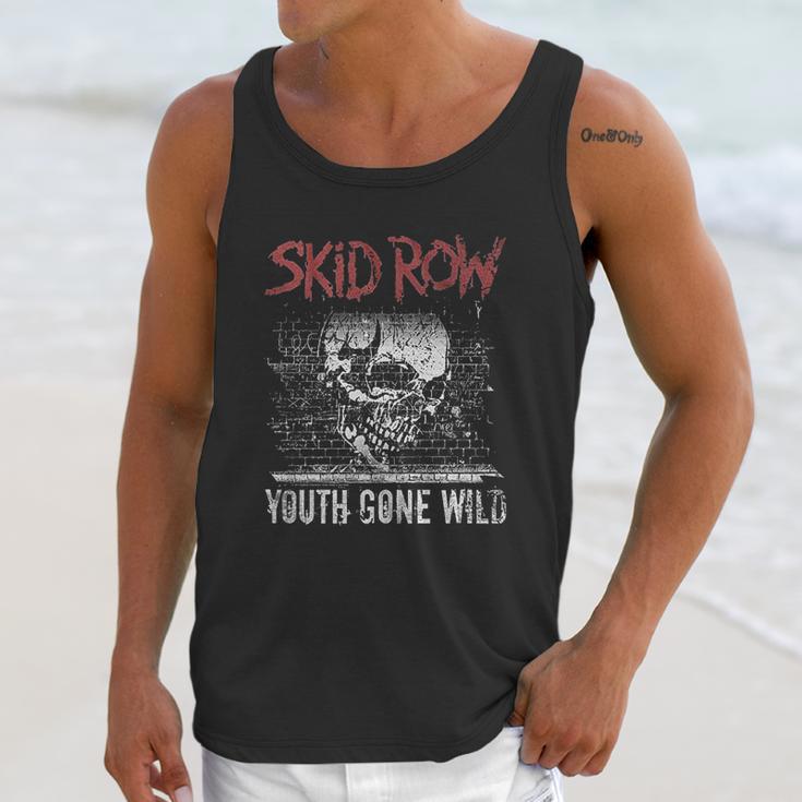 American Classics Skid Row Heavy Metal Band Graffiti Gone Wild Black Unisex Tank Top Gifts for Her