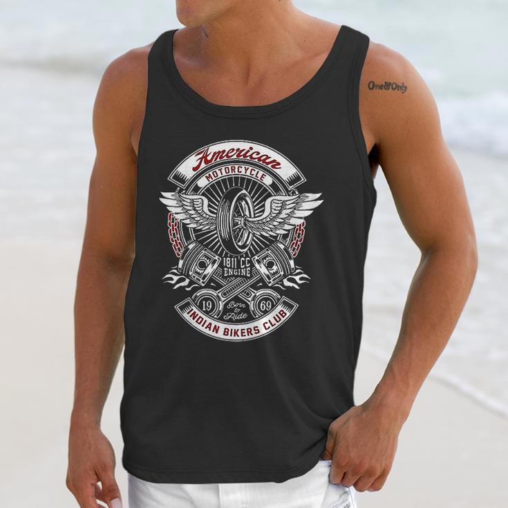 American Motorcycle Indian Bikers Club Motorcycle Biker Unisex Tank Top Gifts for Her