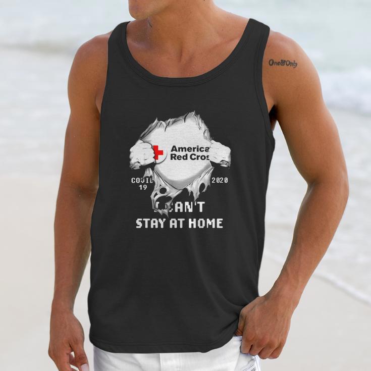 American Red Cross Insides Covid-19 2020 I Can’T Stay At Home Shirtc Unisex Tank Top Gifts for Her