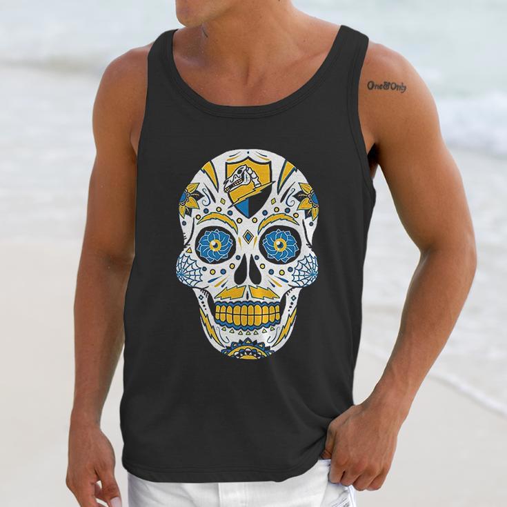 Americas Finest Los Angeles Sugar Skull Unisex Tank Top Gifts for Her